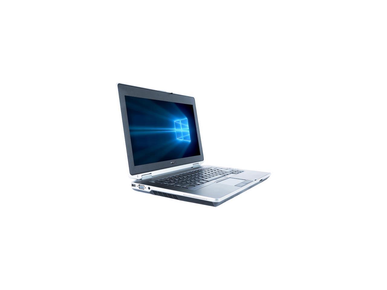 Refurbished Dell Latitude E6430 14" Intel Core i5-3320M 2.6GHz 12GB 320GB DVD Windows 10 Pro 64 Bits