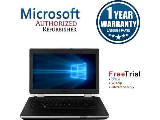 Refurbished DELL Grade A Grade A E6420 14" Intel Core I5 2520M 2.5GHz 4G DDR3 250G DVD Windows 7 Professional 64 Bits 1 Year Warranty