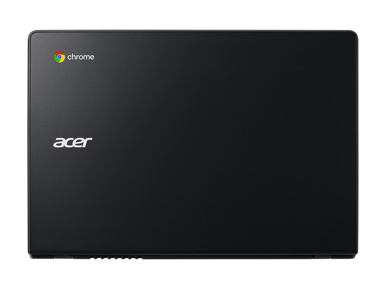 Acer C771T-C1WS 11.6" Touchscreen LCD Chromebook - Intel Celeron 3855U Dual-core (2 Core) 1.60 GHz - 4 GB LPDDR3 - 32 GB Flash Memory - Chrome OS - 1366 x 768 - In-plane Switching (IPS) Technology