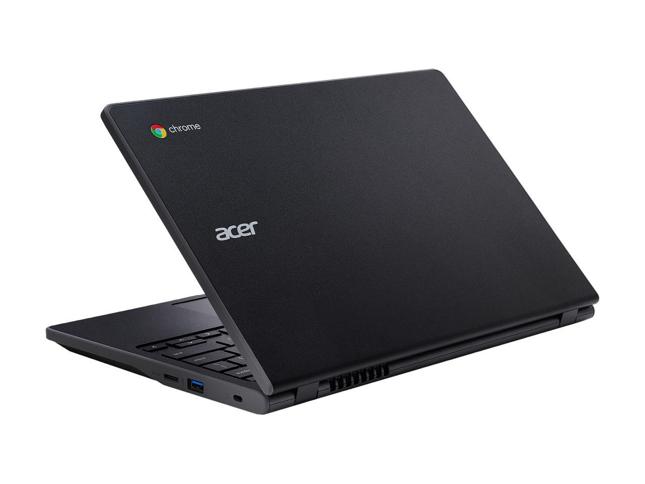 Acer C771T-C1WS 11.6" Touchscreen LCD Chromebook - Intel Celeron 3855U Dual-core (2 Core) 1.60 GHz - 4 GB LPDDR3 - 32 GB Flash Memory - Chrome OS - 1366 x 768 - In-plane Switching (IPS) Technology