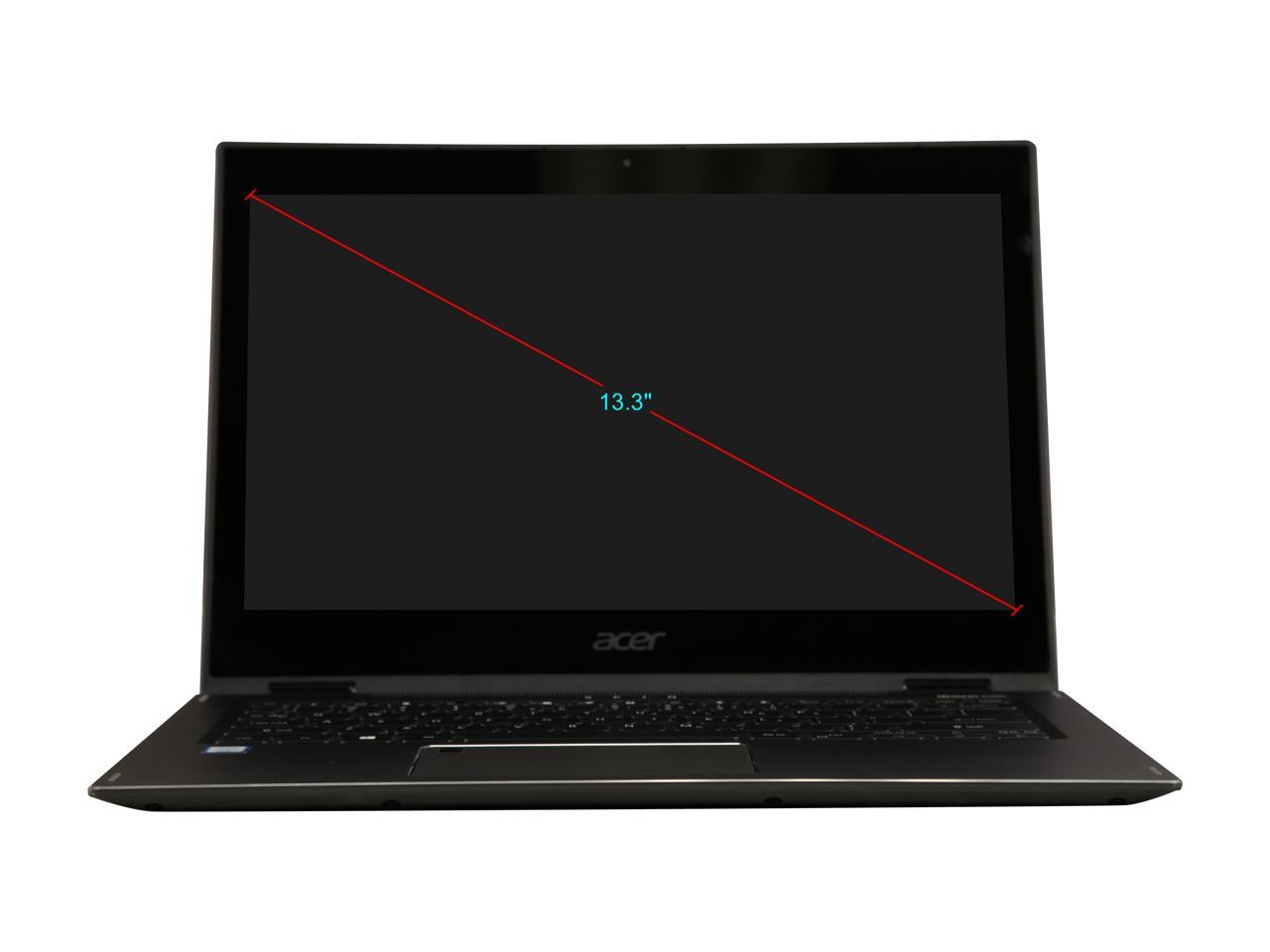 Acer Laptop SP513-52N-552K Intel Core i5 8th Gen 8250U (1.60 GHz) 8 GB Memory 256 GB SSD Intel UHD Graphics 620 13.3" Windows 10 Home 64-Bit