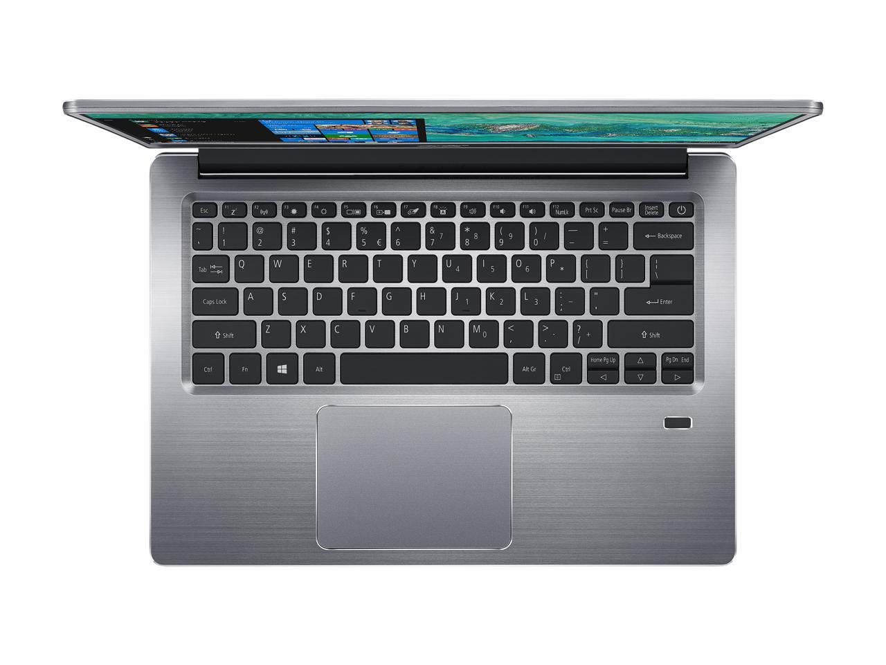 Acer Laptop Swift 3 SF314-54-56L8 Intel Core i5 8th Gen 8250U (1.60 GHz) 8 GB Memory 256 GB SSD Intel UHD Graphics 620 14.0" IPS Windows 10 Home 64-Bit