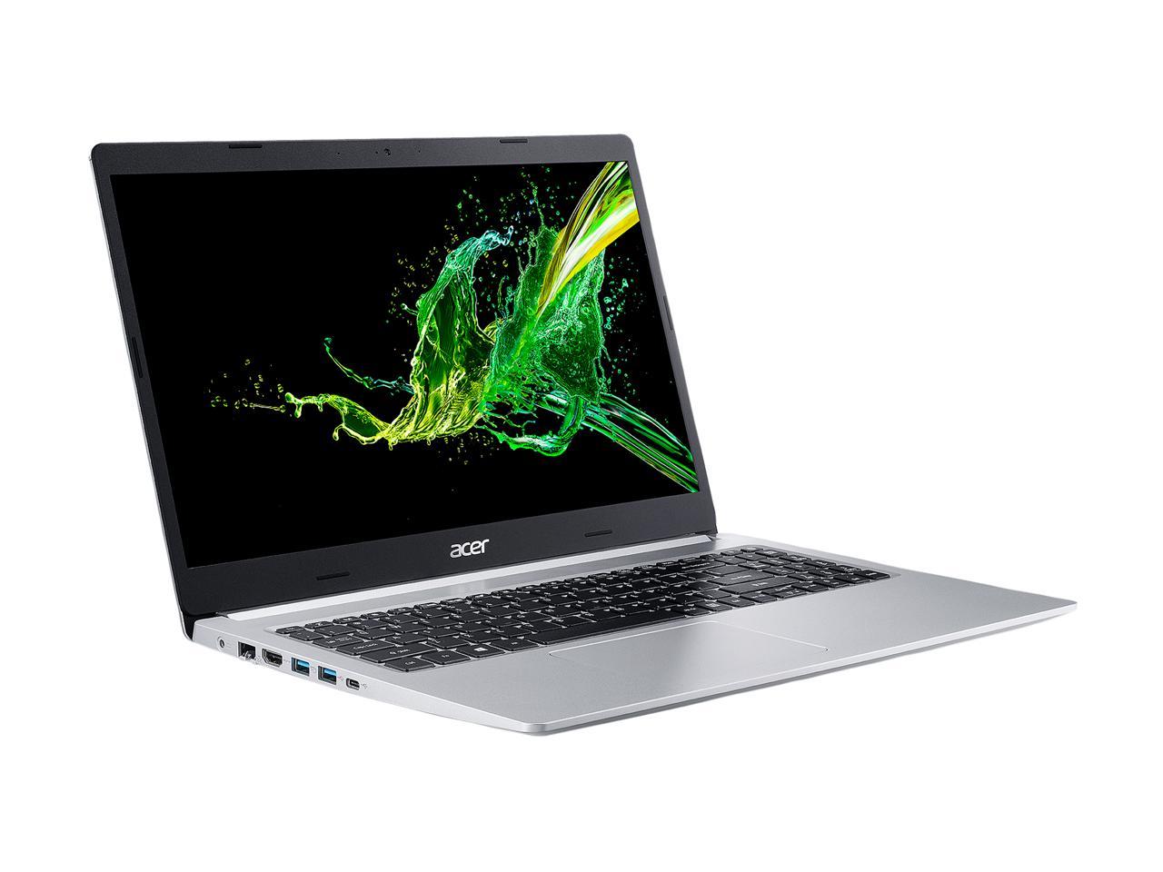 Acer Laptop Aspire 5 A515-54-55AA Intel Core i5 10th Gen 10210U (1.60 GHz) 8 GB Memory 256 GB SSD Intel UHD Graphics 15.6" Windows 10 Home 64-bit