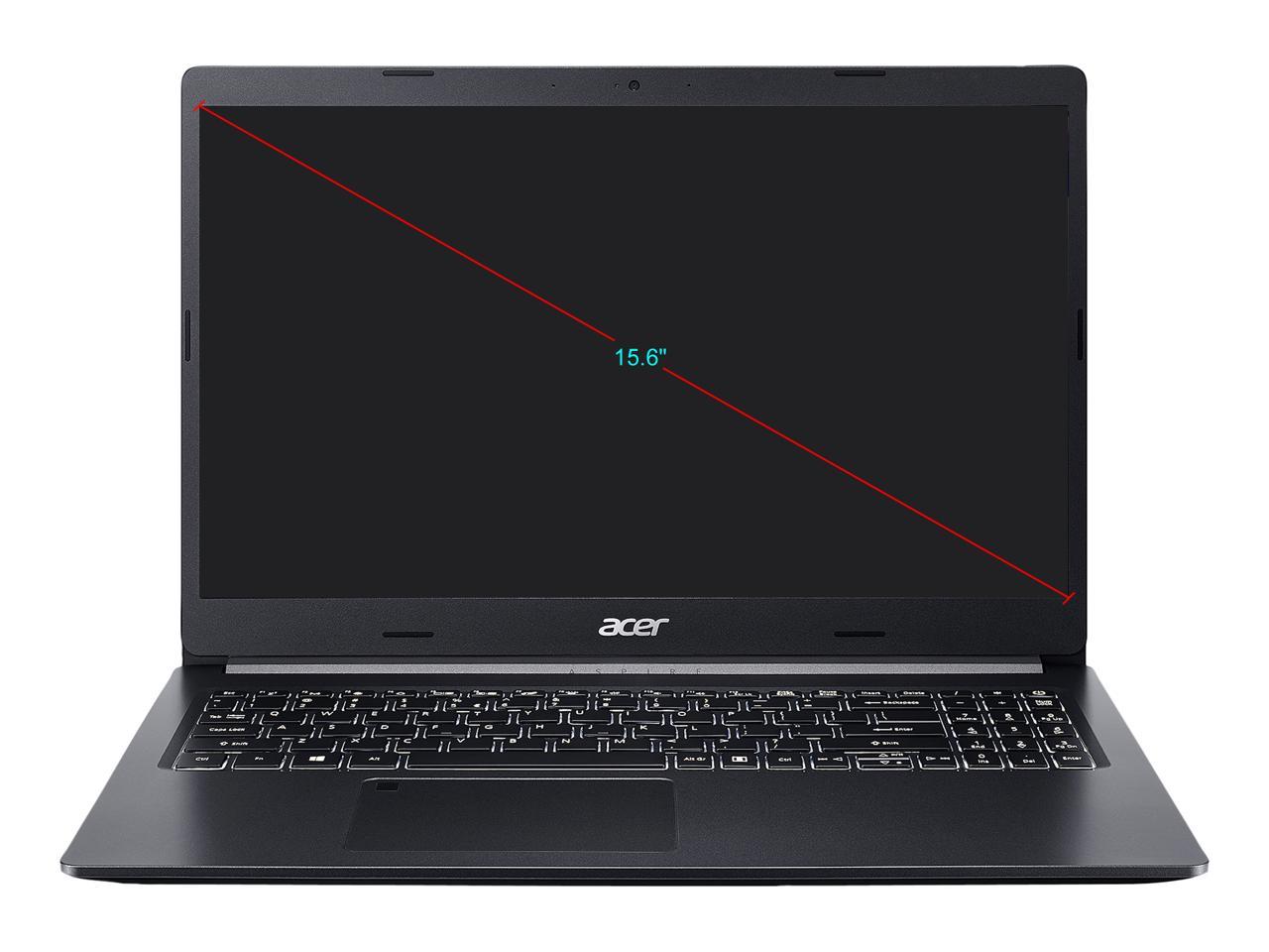 Acer Laptop Aspire 5 A515-55-588C Intel Core i5 10th Gen 1035G1 (1.00 GHz) 8 GB Memory 512 GB SSD Intel UHD Graphics 15.6" Windows 10 Home 64-bit