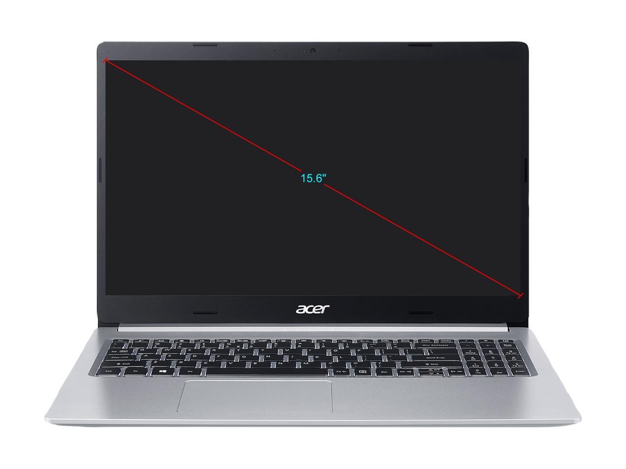 Acer Laptop Aspire 5 A515-54-76TA Intel Core i7 10th Gen 10510U (1.80 GHz) 12 GB Memory 512 GB SSD Intel UHD Graphics 15.6" Windows 10 Home 64-bit