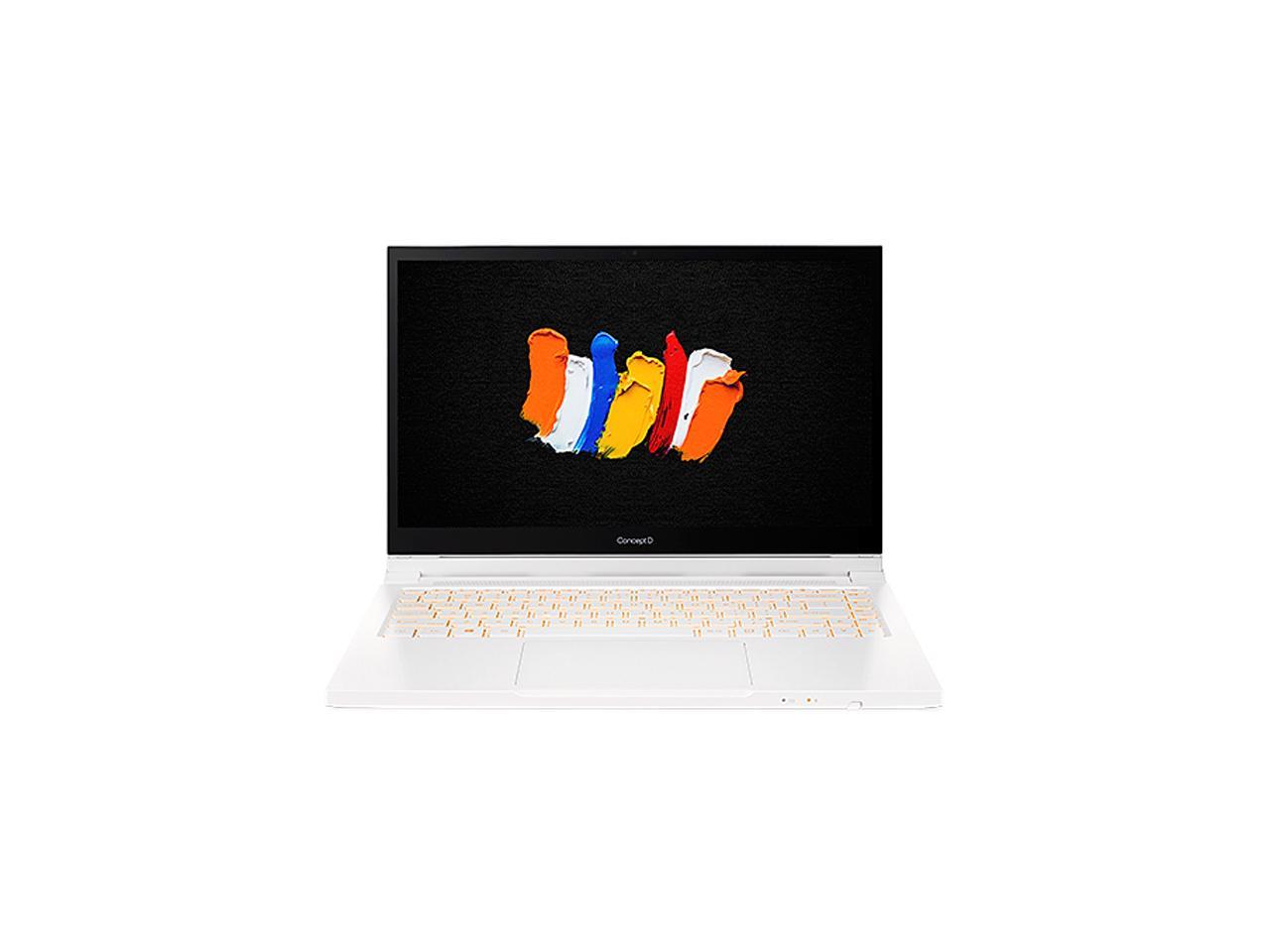 Acer ConceptD 3 Ezel CC314-72G-74HL Intel Core i7 10th Gen 10750H (2.60 GHz) 16 GB Memory 512 GB PCIe SSD NVIDIA GeForce GTX 1650 Ti Max-Q 14" Touchscreen 1920 x 1080 Convertible 2-in-1 Laptop Windows 10 Pro 64-bit