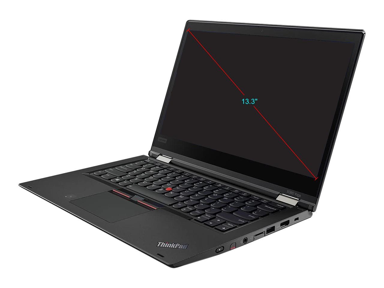 Lenovo X380 Yoga Intel Core i5 8th Gen 8350U (1.70 GHz) 8 GB Memory 512 GB SSD Intel UHD Graphics 620 13.3" Touchscreen 1920 x 1080 Convertible Grade B 2-in-1 Laptop Windows 10 Pro 64-bit