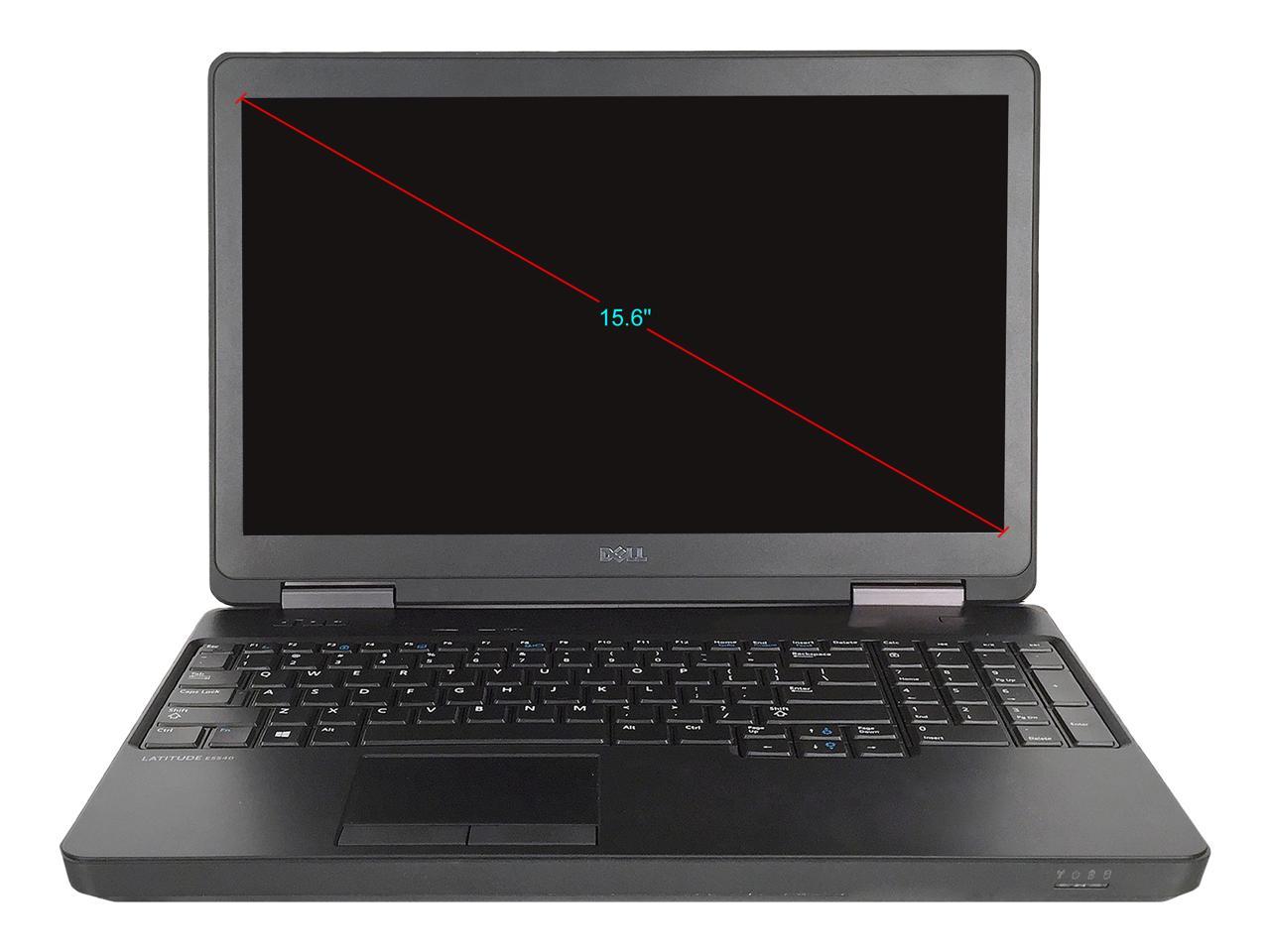 Refurbished Dell Grade A Latitude E5540 15.6" Laptop, Intel Core I7 4600U 2.1 GHz, 8GB Memory, 1T SSD, DVD, WIFI, Windows 10 Pro 64-bit (Multi-language), 1 Year Warranty