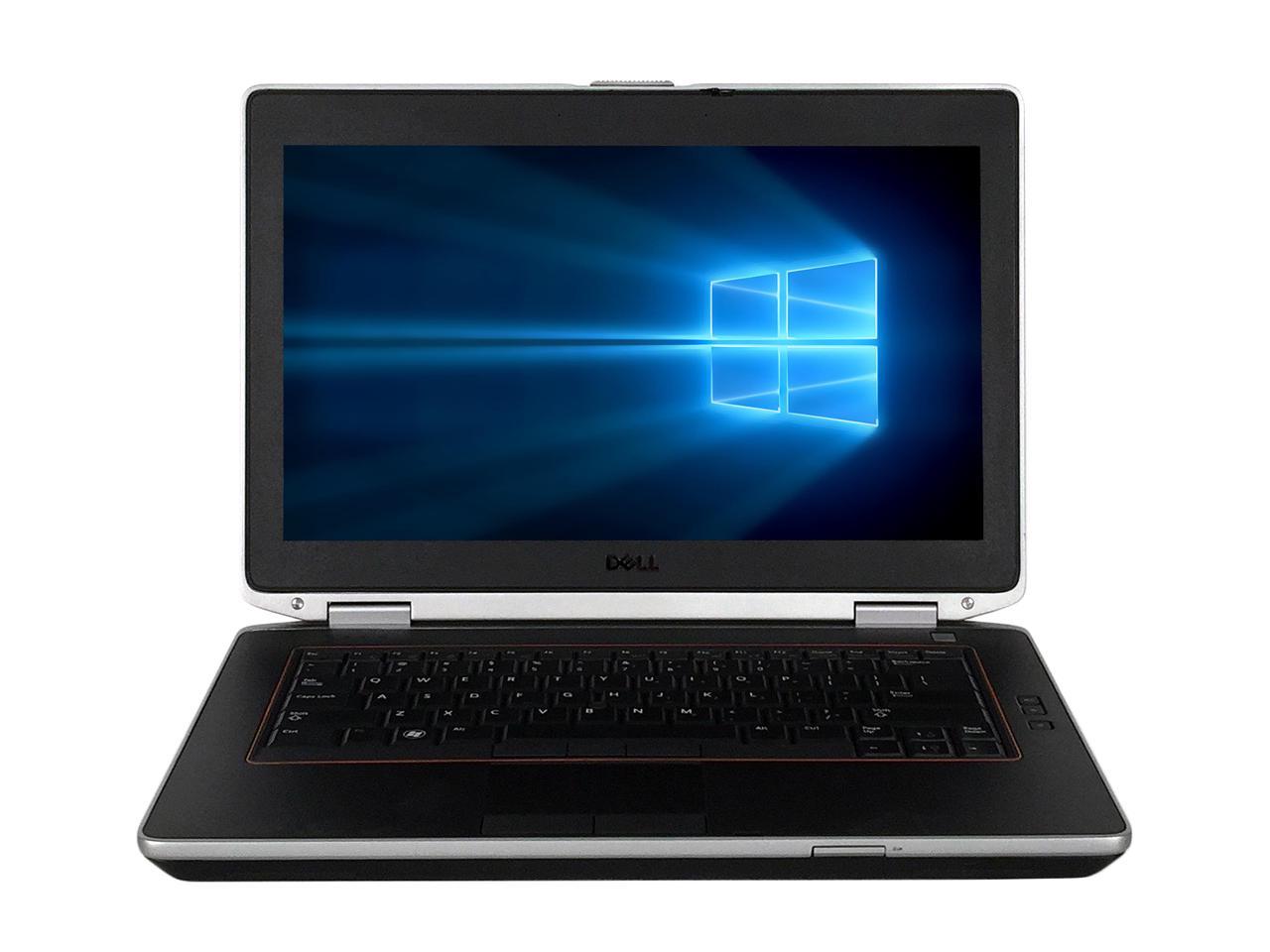 Refurbished Dell Grade A Latitude E6420 14" Laptop, Intel Core I7-2720QM 2.2 GHz, 8GB Memory, 512G SSD, DVD, WIFI, Windows 10 Home 64-bit (Multi-language), 1 Year Warranty