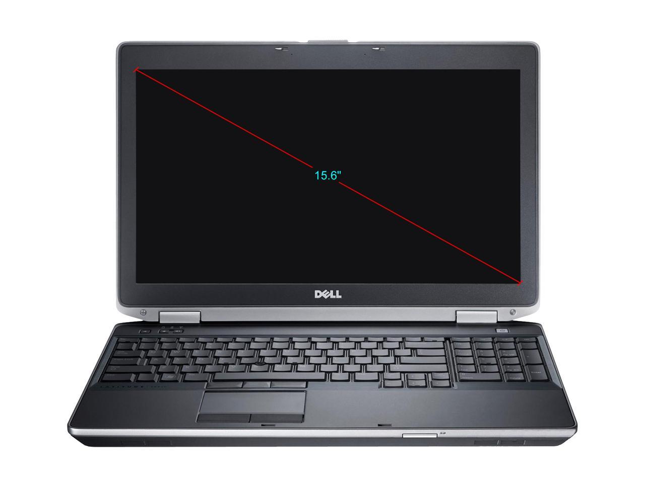 Refurbished Dell Grade A Latitude E6530 15.6" Laptop, Intel Core I7-3520M 2.9 GHz, 8GB Memory, 480G SSD, DVD, WIFI, Windows 10 Home 64-bit (Multi-language), 1 Year Warranty