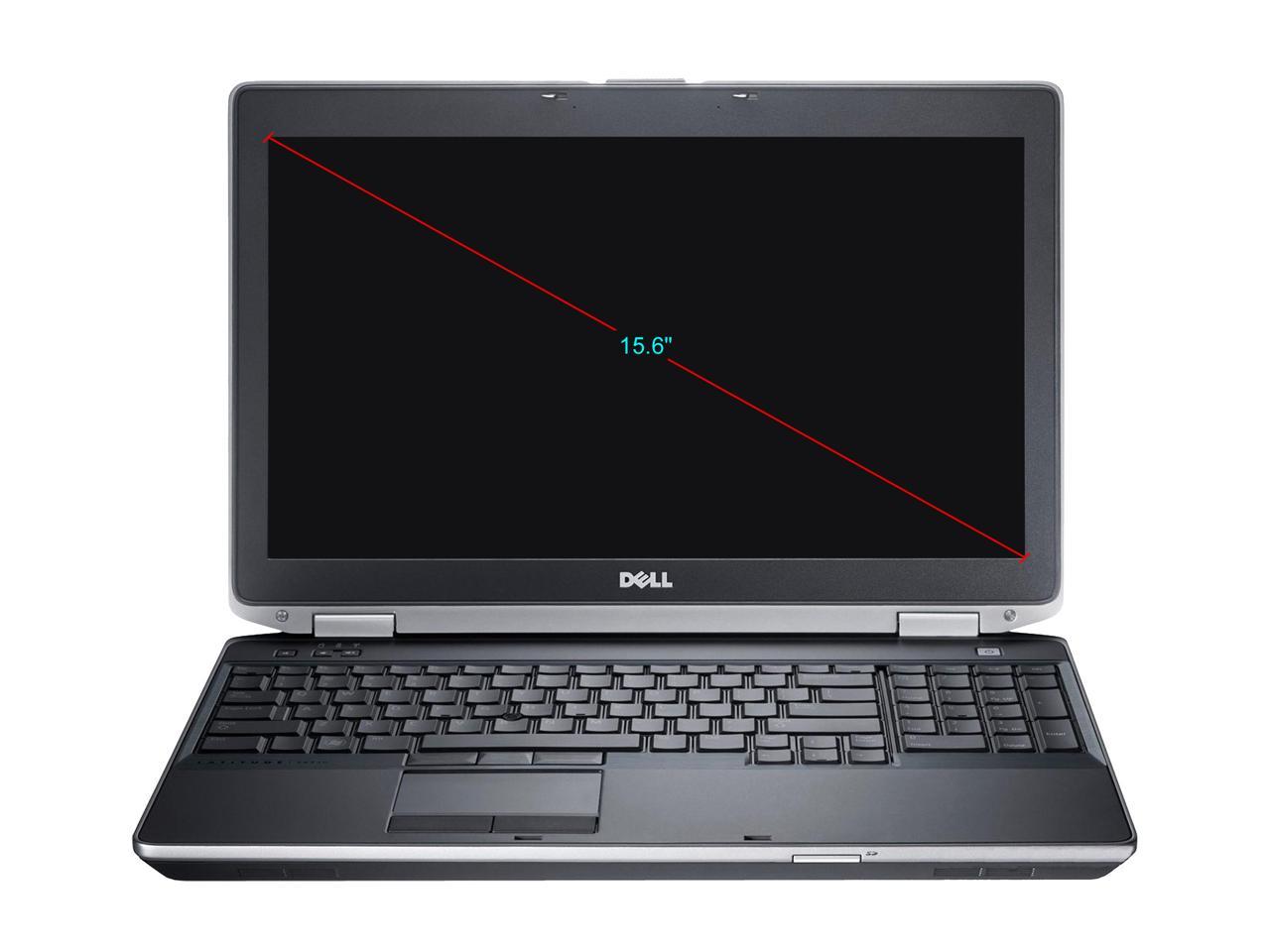 Refurbished Dell Grade A Latitude E6530 15.6" Laptop, Intel Core I7-3720QM 2.6 GHz, 8GB Memory, 480G SSD, DVDRW, WIFI, Windows 10 Home 64-bit (Multi-language), 1 Year Warranty