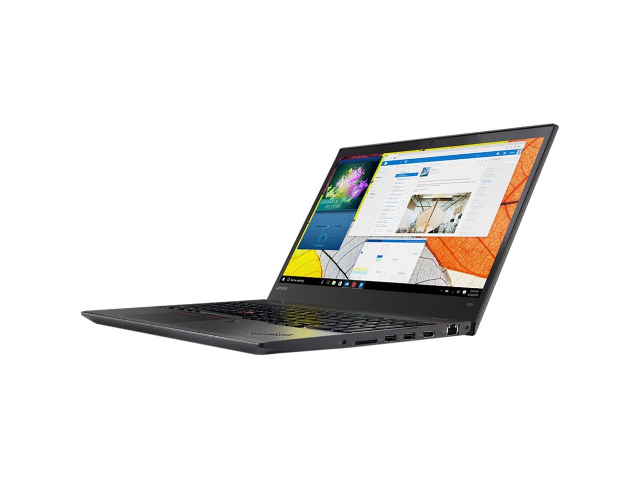 Lenovo Laptop T570 Intel Core i5 7300U (2.60 GHz) 16 GB Memory 1000 SSD 15.6" Windows 10