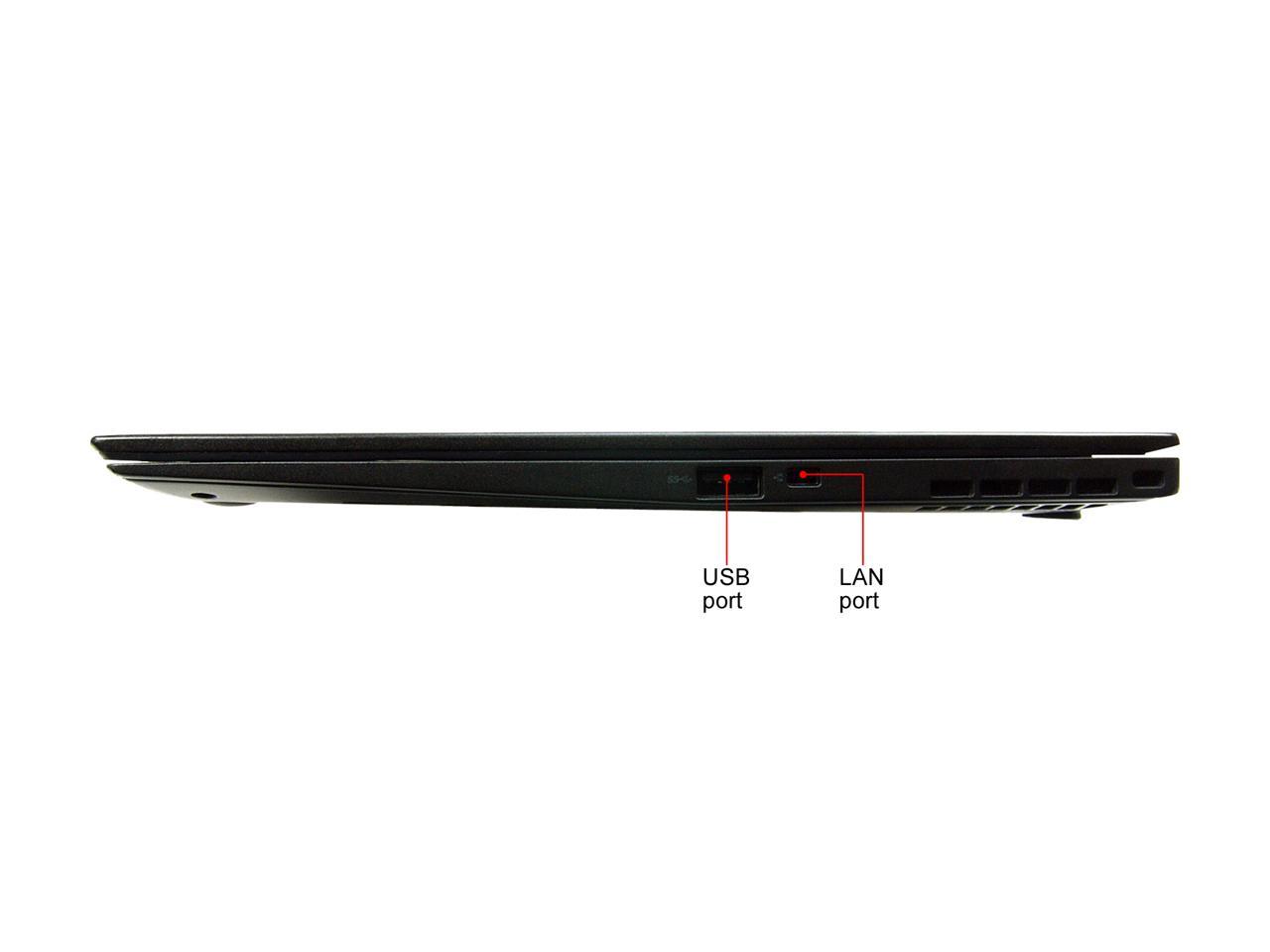 Lenovo Laptop X1 Carbon Core i7 5600U (2.60 GHz) 8 GB Memory 480 SSD 14.0" Windows 10
