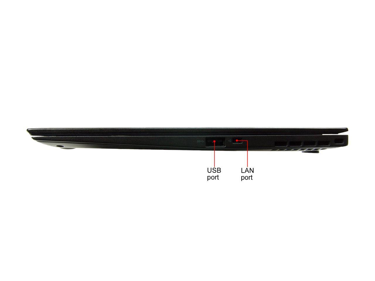 Lenovo Grade B Laptop X1 Carbon Intel Core i5 5th Gen 5300U (2.30 GHz) 8 GB Memory 240 SSD 14.0" Windows 10