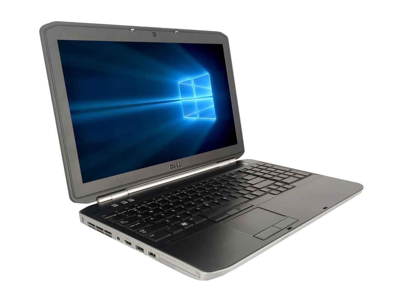 Refurbished Dell Latitude E5520 15.6" Intel Core i5-2410M 2.3GHz 4GB DDR3 250GB DVD Windows 10 Professional 64 Bits 1 Year Warranty