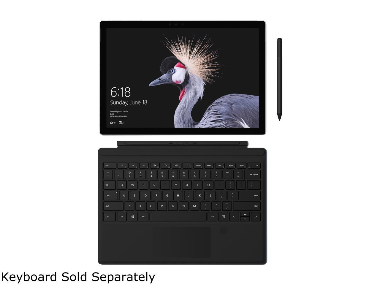Microsoft Surface Pro Type Cover with Fingerprint ID - Black - GK3-00001