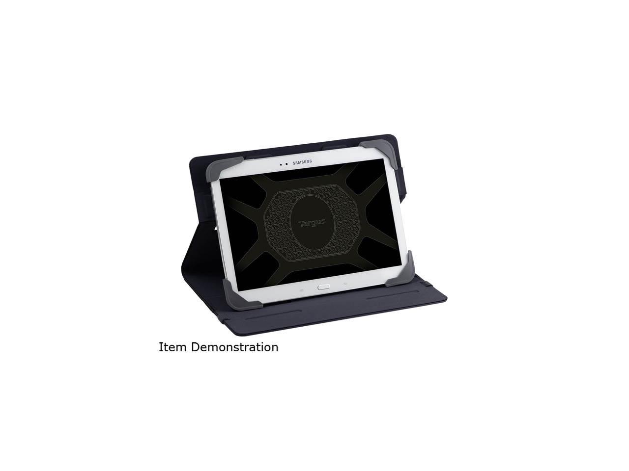 Targus Fit-n-Grip 7â€?–8â€? Universal 360 Degrees Tablet Case (Black) - THZ662GL
