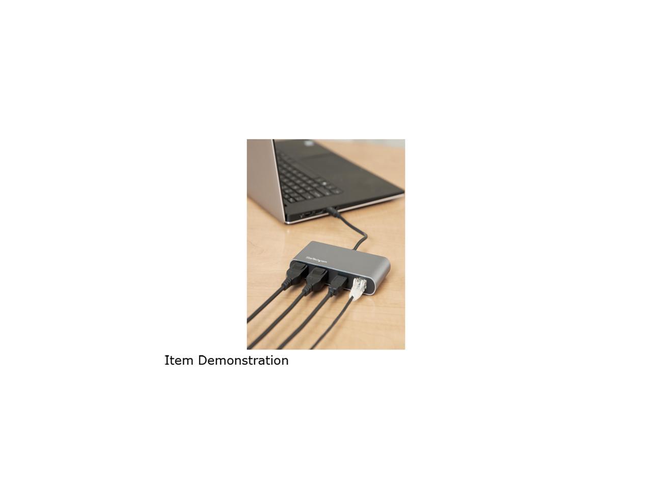 StarTech.com TB3DKM2DP Mini Dual 4K Monitor Thunderbolt 3 Dock with DisplayPort - Mac & Windows (TB3DKM2DisplayPort)