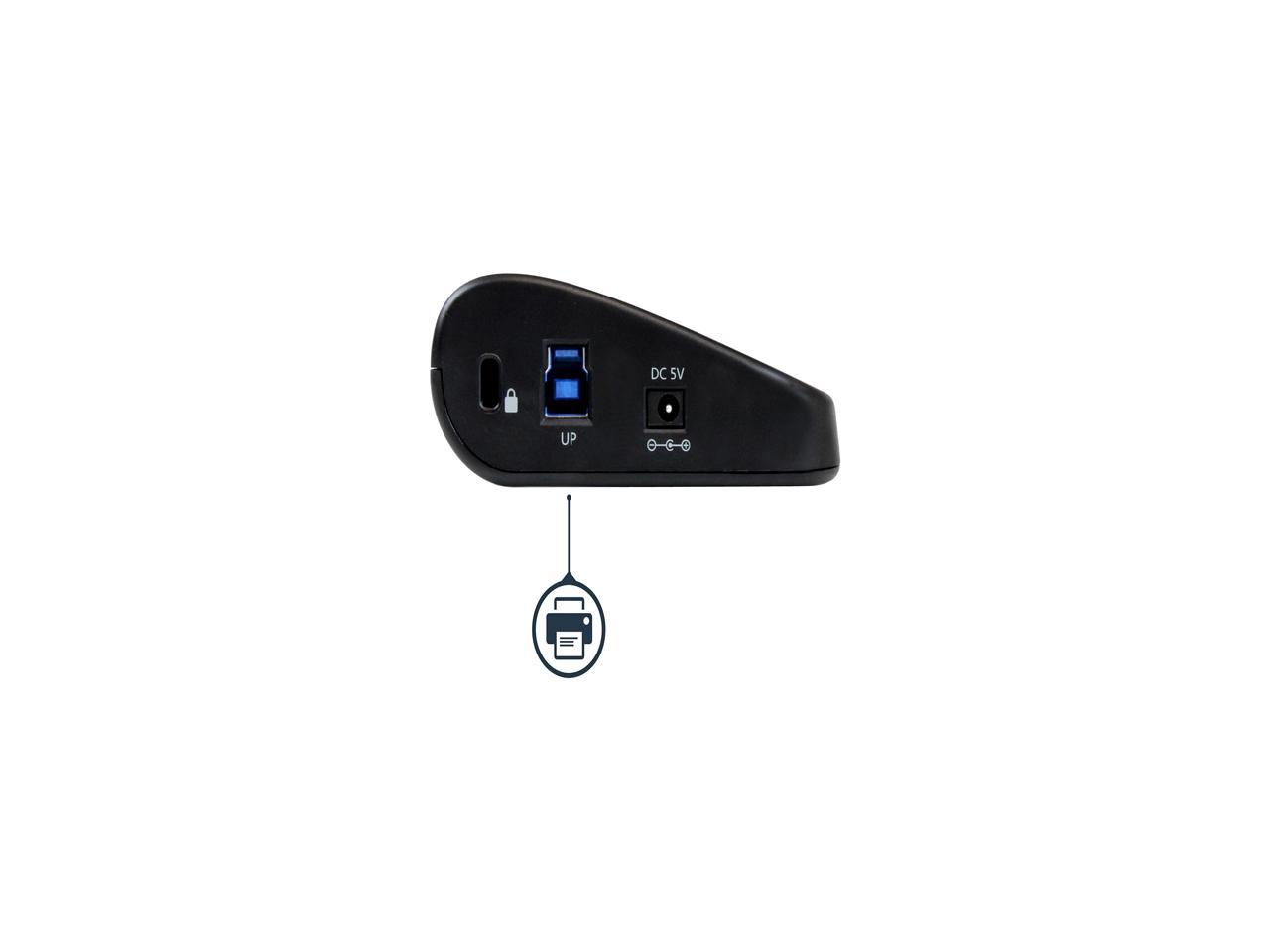 StarTech.com USB3SDOCKHDV USB 3.0 Docking Station, Compatible with Windows / macOS, Supports Dual Displays, HDMI / DVI / VGA (USB3SDOCKHDV) by StarTech.com.com