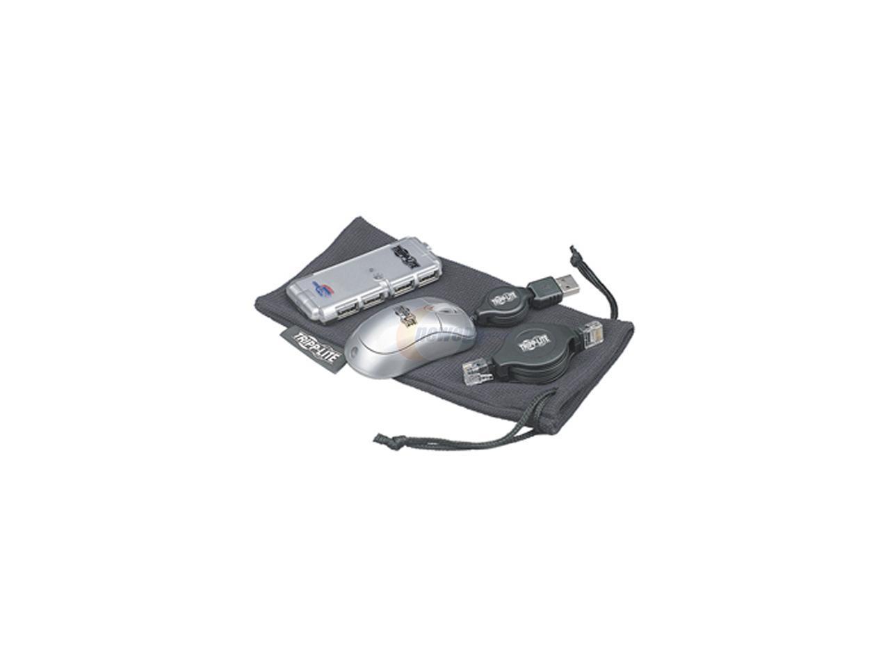 Tripp Lite Notebook Peripheral Kit (Network Cable, Mouse and Hub) PK3022ET
