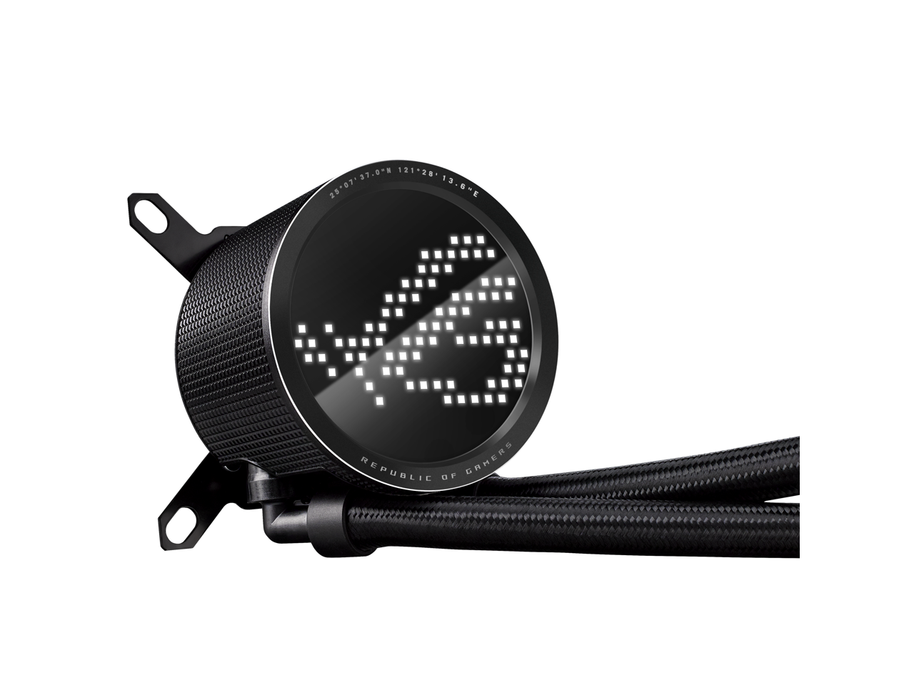 ASUS ROG RYUO III 240 ARGB All-in-one AIO Liquid CPU Cooler 240mm Radiator, Asetek 8th gen pump solution, Anime Matrix™ LED Display and ROG AF 12S ARGB fan