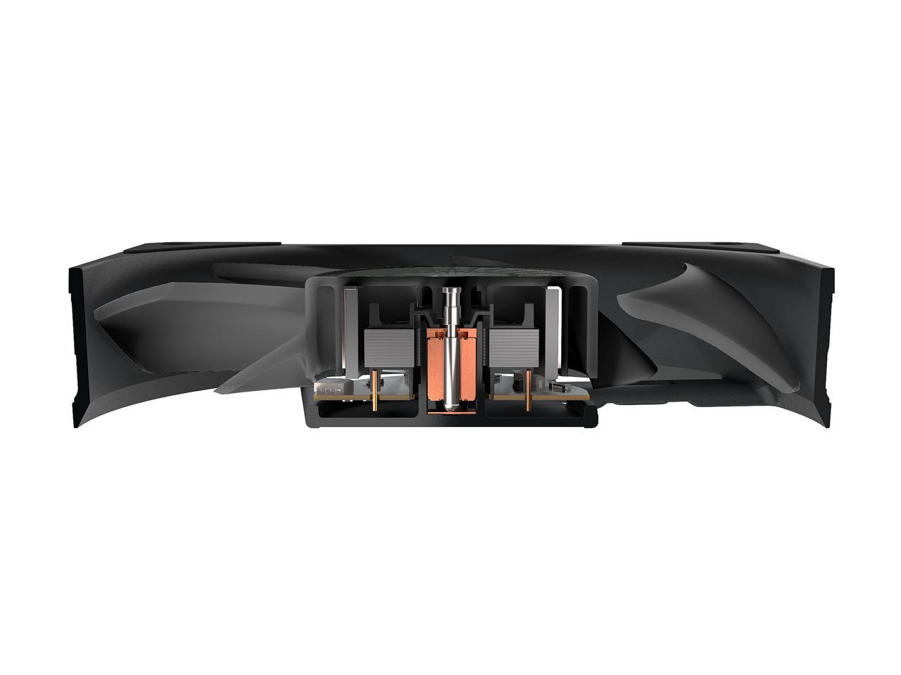 Cooler Master SickleFlow 92 All-Black Square Frame Fan with Air Balance Curve Blade Design, Sealed Bearing, PWM Control for Computer Case & Air Coolers