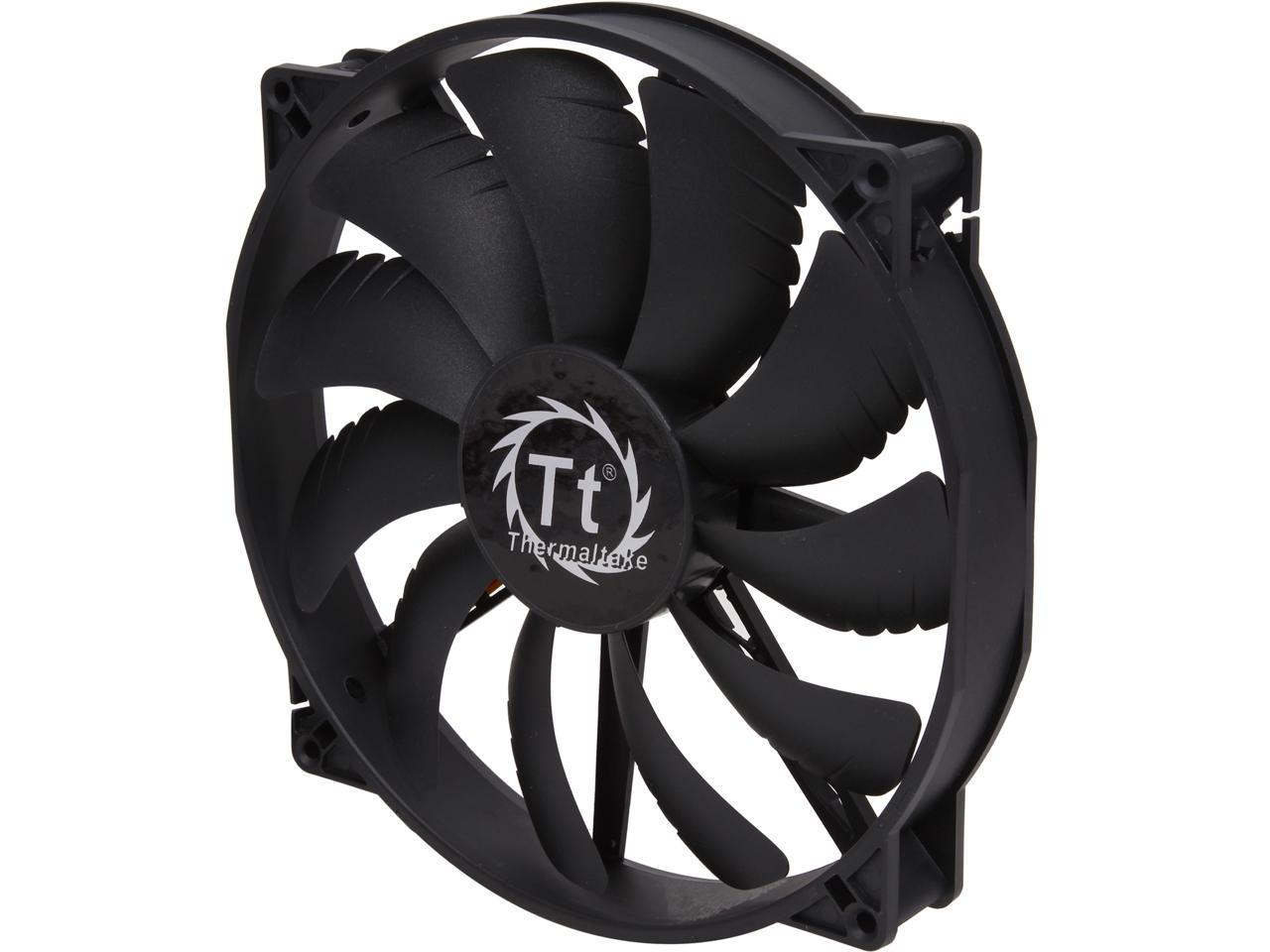 Thermaltake Pure 20 CL-F015-PL20BL-A 200mm Quiet High Airflow Case Fan