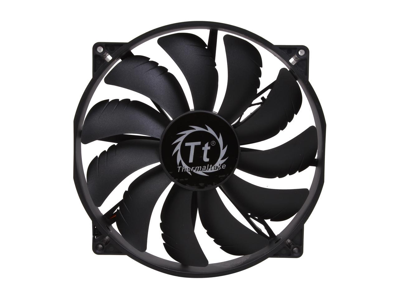 Thermaltake Pure 20 CL-F015-PL20BL-A 200mm Quiet High Airflow Case Fan