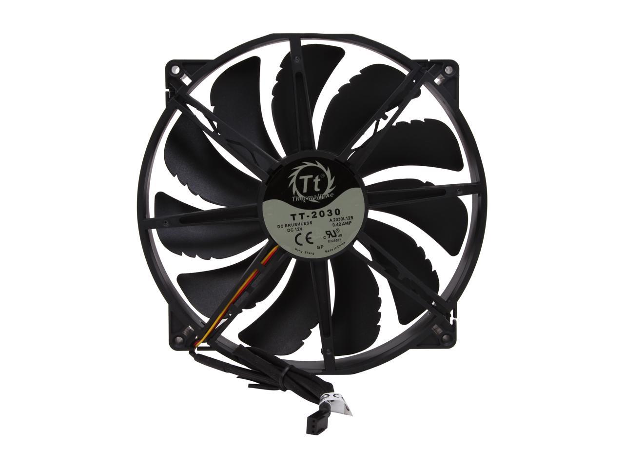 Thermaltake Pure 20 CL-F015-PL20BL-A 200mm Quiet High Airflow Case Fan