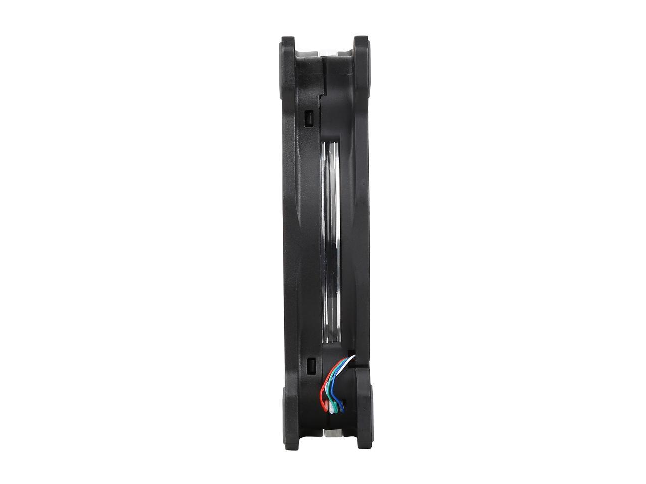 Thermaltake Riing 12 RGB Series High Static Pressure 120mm Circular RGB LED Ring Case/Radiator Fan - Single Pack - CL-F042-PL12SW-A