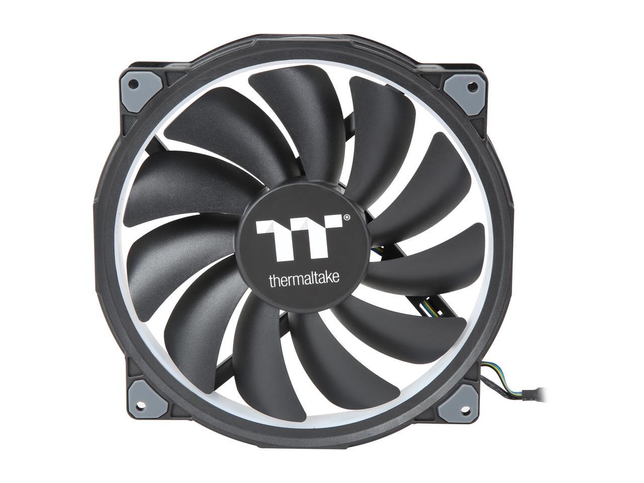 Thermaltake CL-F070-PL20SW-A Riing Plus 20 LED RGB Case Fan TT Premium Edition (Single Fan Pack w/o Controller)