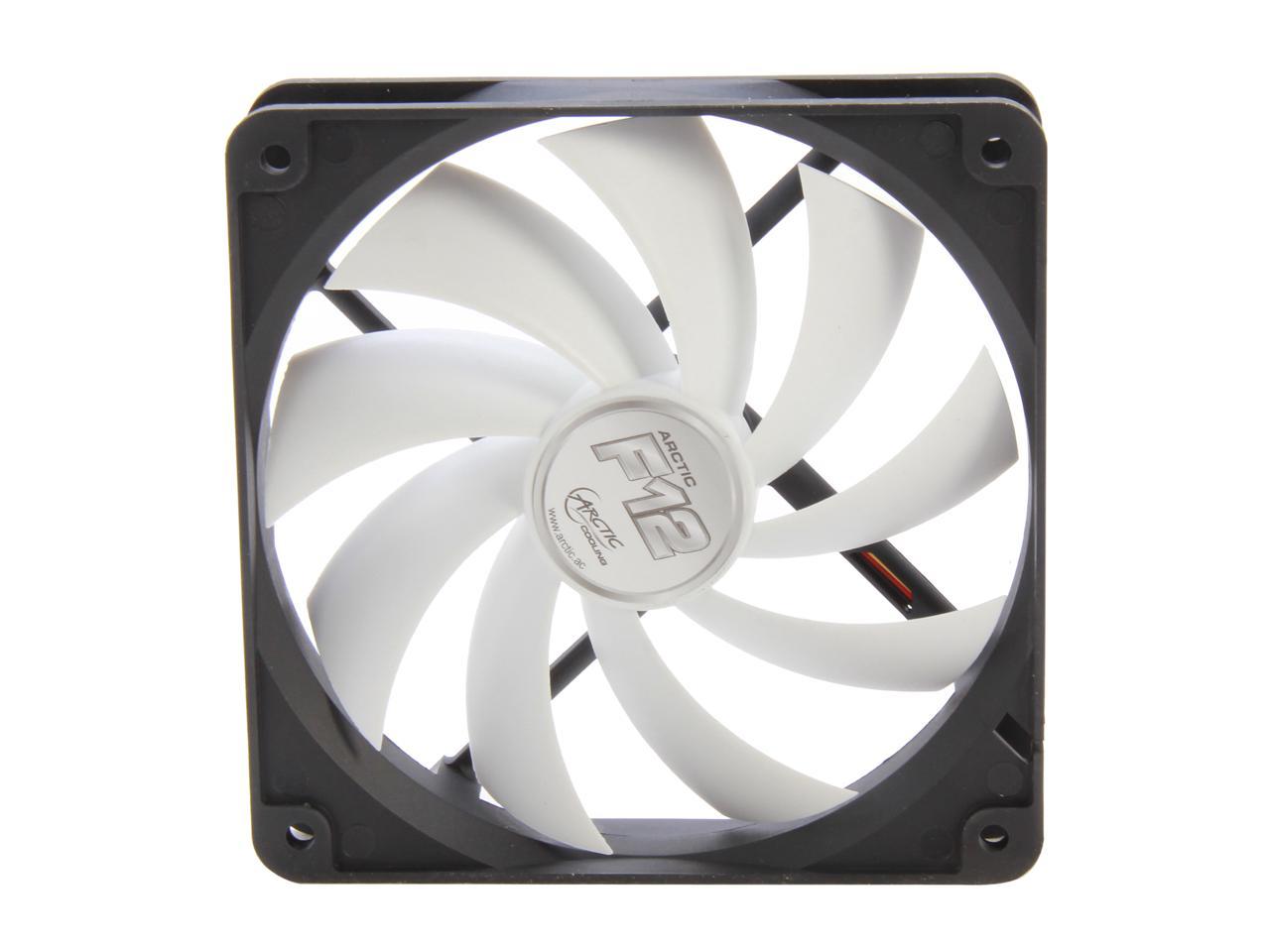 ARCTIC F12 Fluid Dynamic Bearing Case Fan, 120mm Quiet Blade Design, 53 CFM at 22dBA