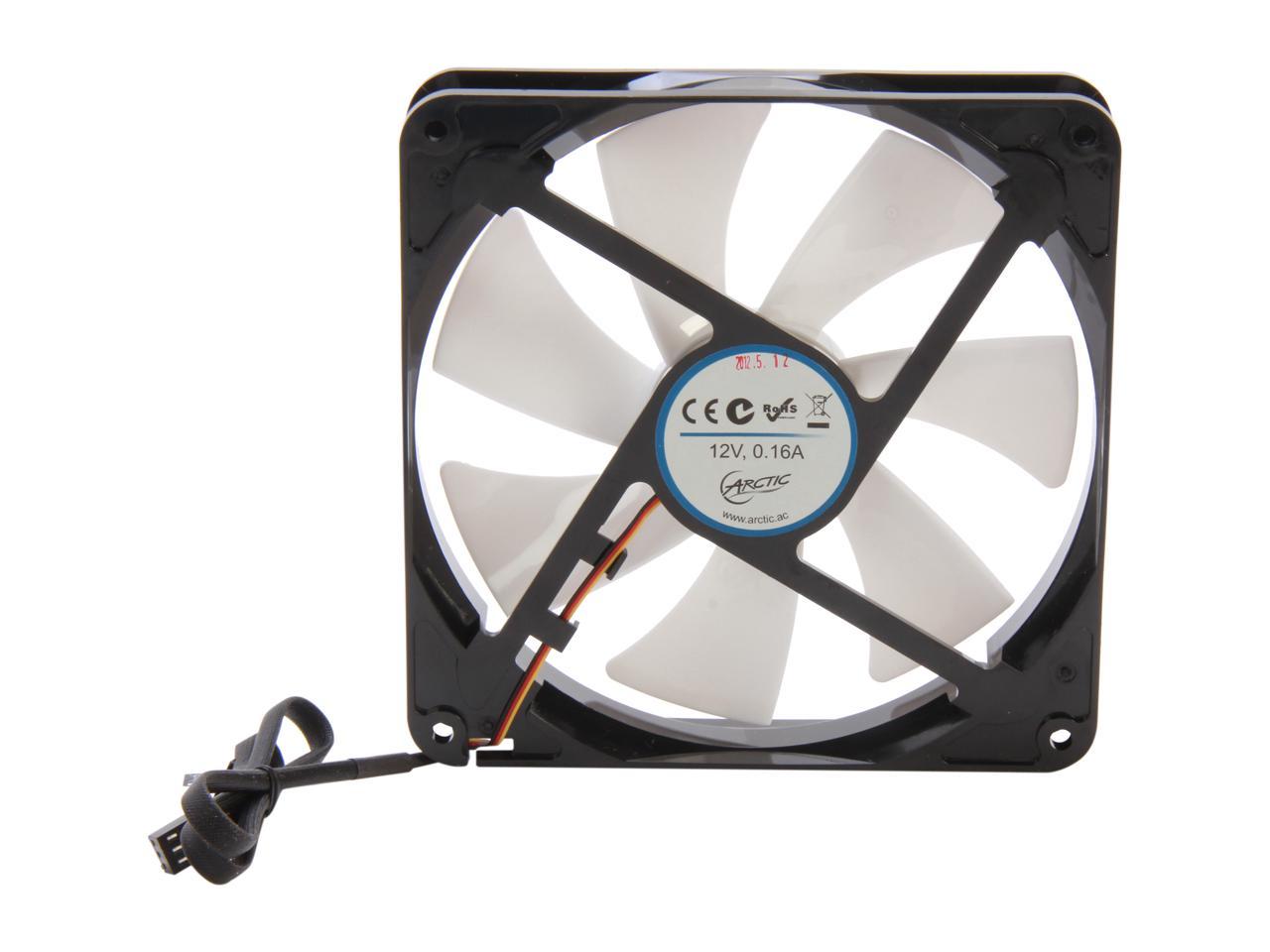 ARCTIC F14 Fluid Dynamic Bearing Case Fan, 140mm Quiet Blade Design, 77CFM at 22dBA