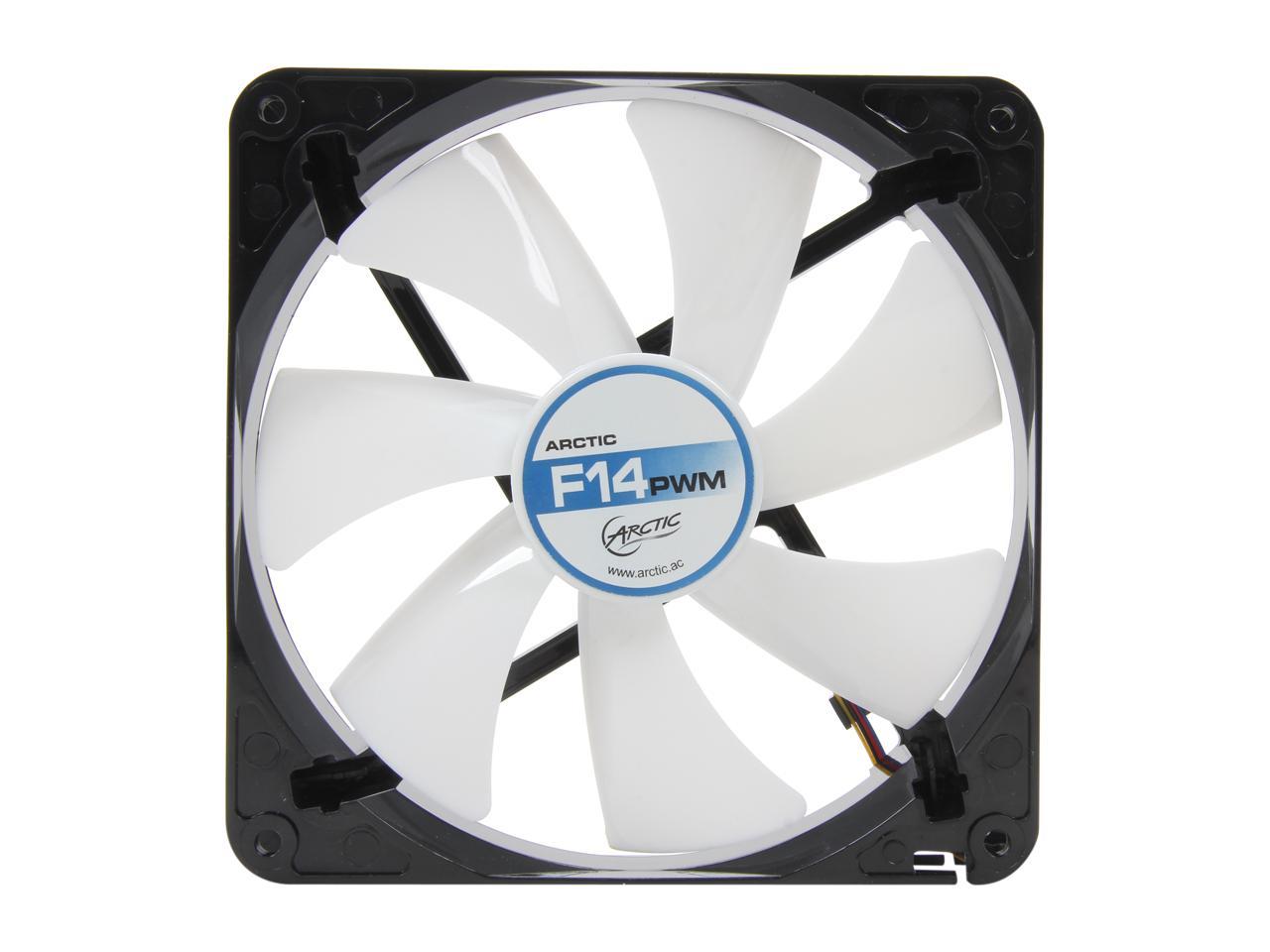 ARCTIC F14 PWM Fluid Dynamic Bearing Case Fan, 140mm PWM Speed Control, 77CFM at 24dBA