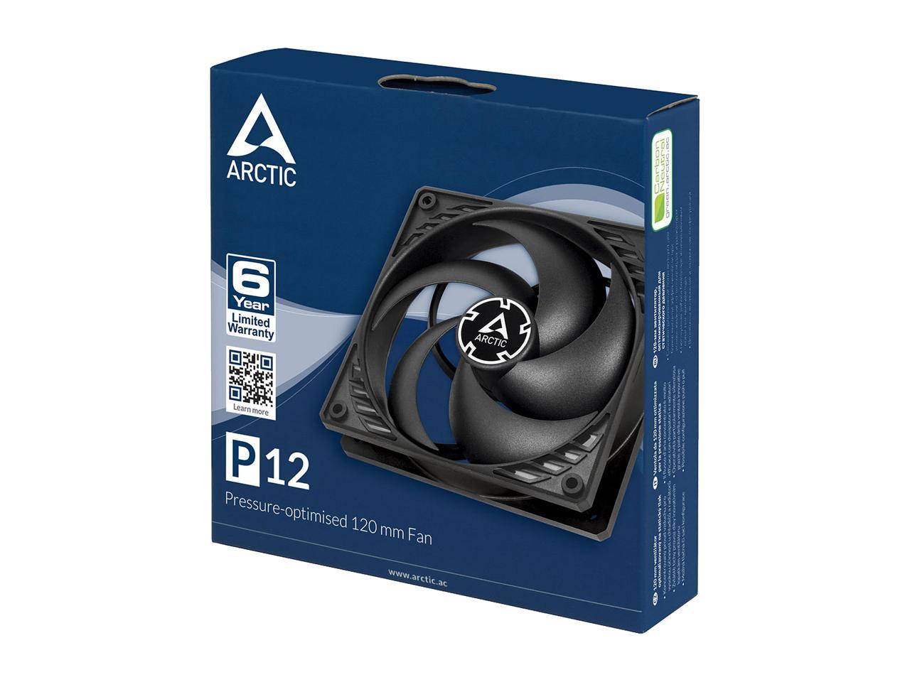 Arctic P12, Pressure Optimized 120mm Fan