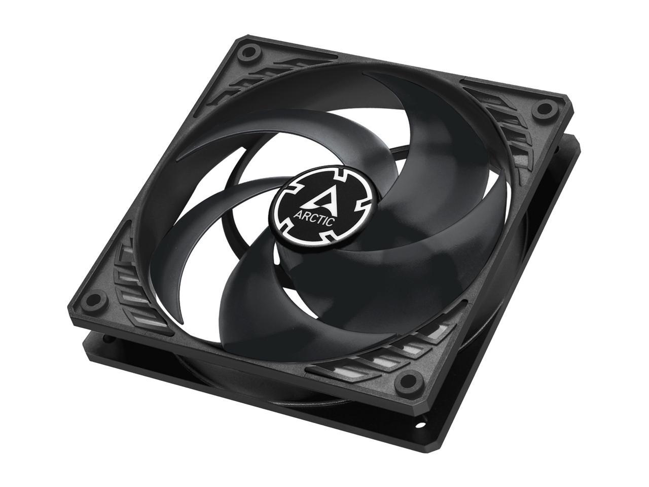 Arctic P12 PWM (Black/Transparent), Pressure Optimized 120mm Fan with PWM