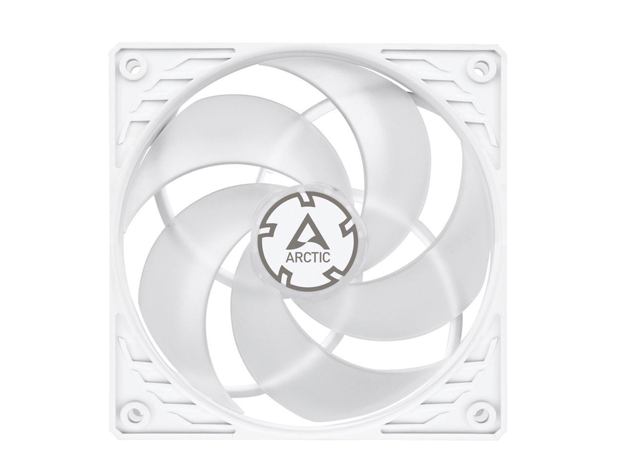 Arctic P12 PWM (White/Transparent), Pressure Optimised 120mm Fan with PWM