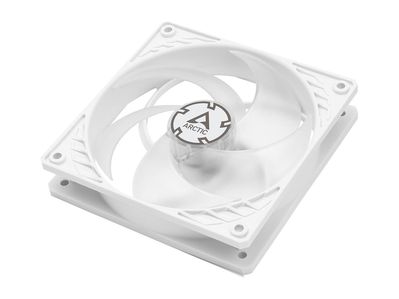 Arctic P12 PWM (White/Transparent), Pressure Optimised 120mm Fan with PWM