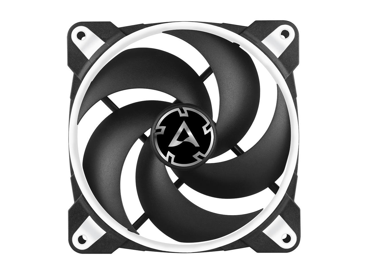 Arctic BioniX P120 (White) - Pressure-optimised 120 mm Gaming Fan with PWM Sharing Technology (PST)
