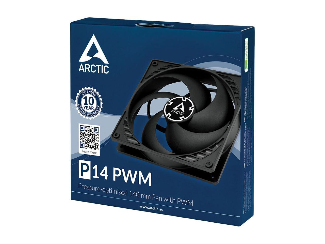 ARCTIC P14 PWM - Pressure-optimised 140 mm Fan with PWM