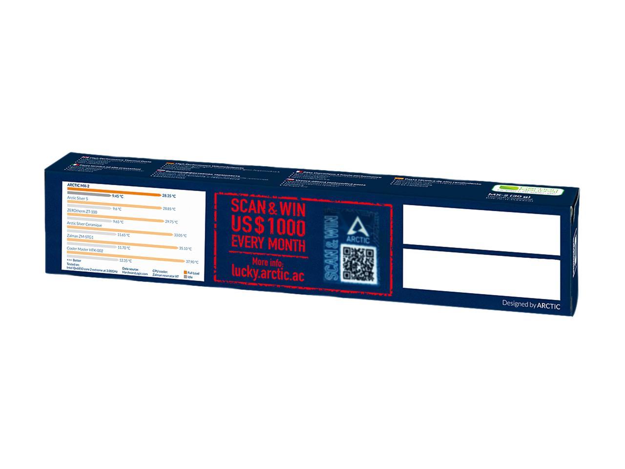 ARCTIC COOLING MX 2 30g ACTCP00003B Thermal Compound for All Coolers