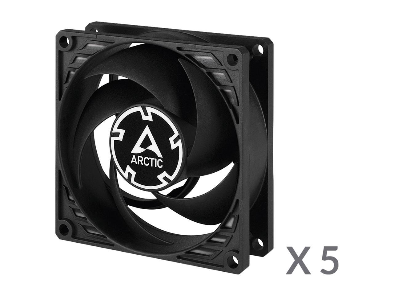 ARCTIC COOLING P8 Value Pack ACFAN00153A 80mm Pressure-optimised Case Fan (5-Pack)