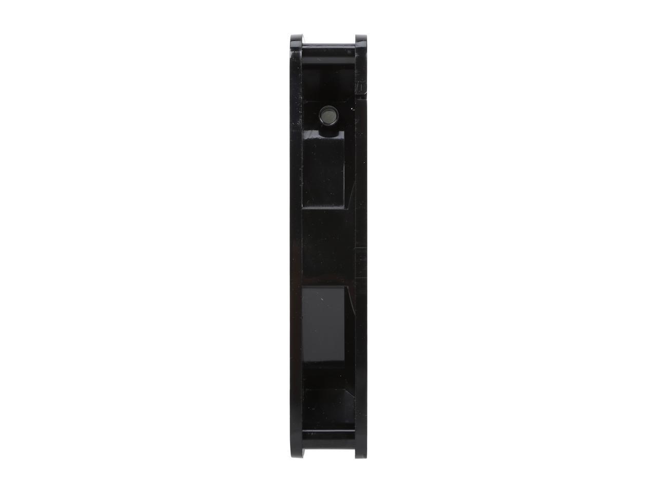 Rosewill RABF-131409 - 140mm Computer Case Cooling Fan with LP4 Adapter - Black Frame & Smoke Blades, Sleeve Bearing, Silent