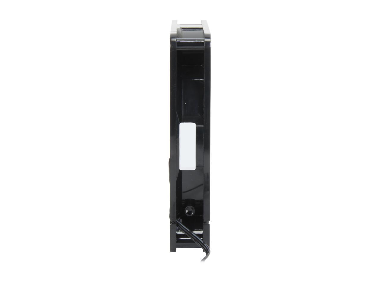 Rosewill RNBD-131409 - 140mm Computer Case Cooling Fan with LP4 Adapter - Sleeve Bearing, Super Quiet (Pack of 2)