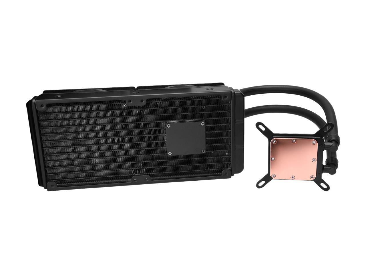 Rosewill PB240 CPU Liquid Cooler, Closed Loop PC Water Cooling, Quiet 240mm PWM Fans, Intel LGA 2011/2066/1366/1150/1151/1155/1156/775, AMD AM4/AM3+/AM3/AM2+/AM2/AM1/FM2+/FM1