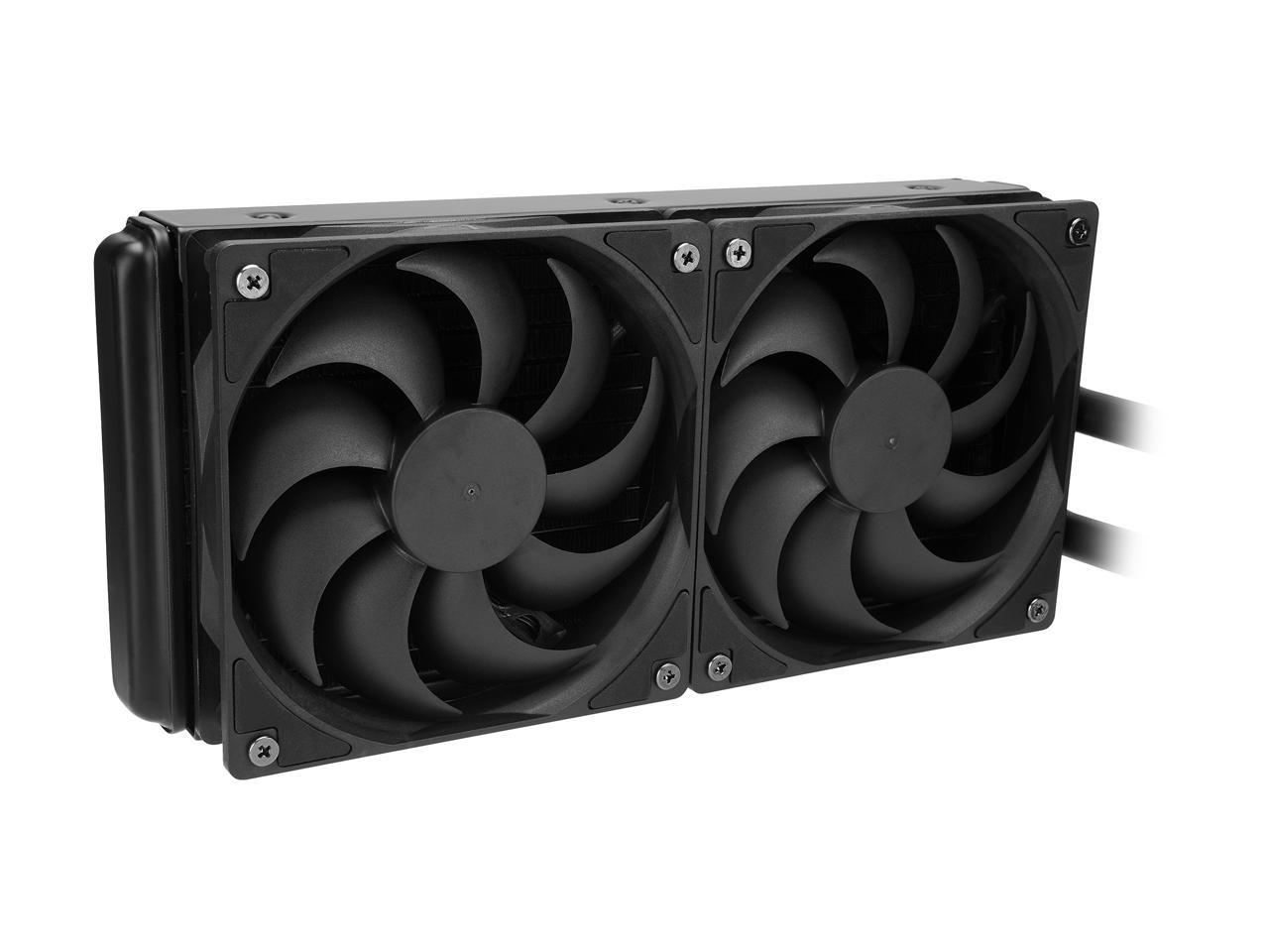 Rosewill PB240 CPU Liquid Cooler, Closed Loop PC Water Cooling, Quiet 240mm PWM Fans, Intel LGA 2011/2066/1366/1150/1151/1155/1156/775, AMD AM4/AM3+/AM3/AM2+/AM2/AM1/FM2+/FM1