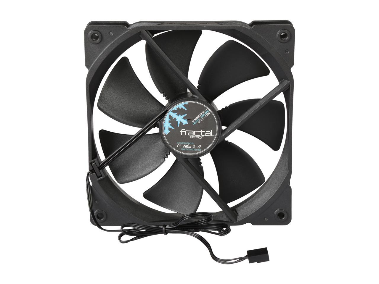 Fractal Design Dynamic X2 GP-14 140mm Black Edition FD-FAN-DYN-X2-GP14-BK 140mm Case Fan