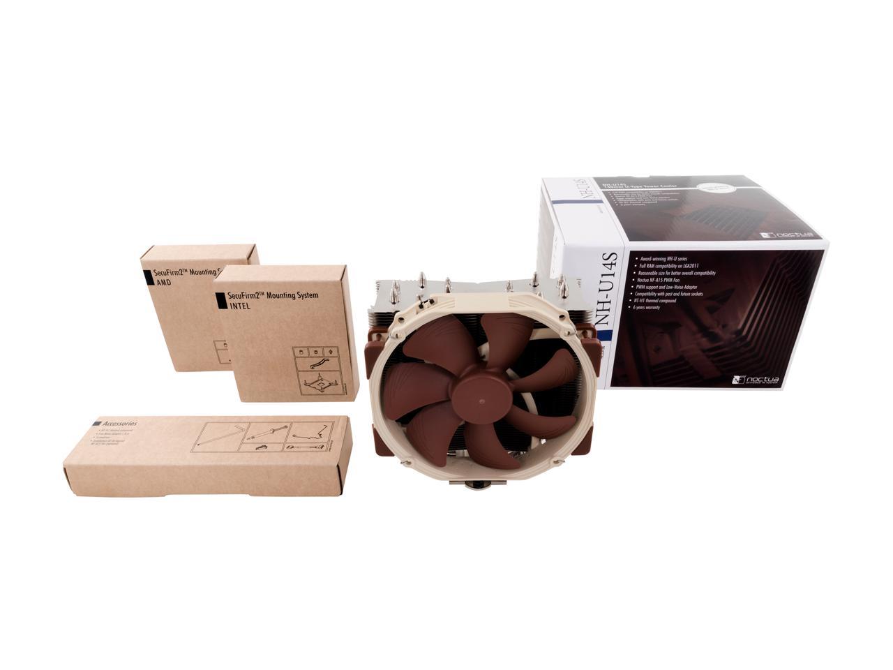 Noctua NH-U14S 140mm SSO2-Bearing (Self-stabilising oil-presure bearing) CPU Cooler