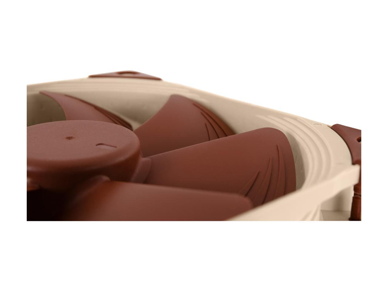 Noctua NF-A14 PWM, Premium Quiet Fan, 4-Pin (140mm, Brown)