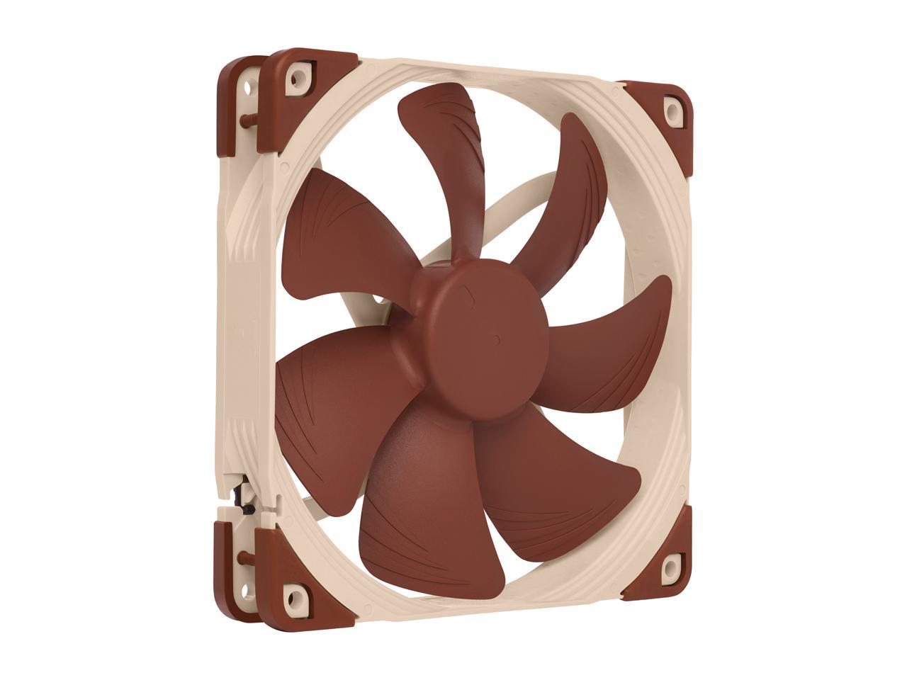 Noctua NF-A14 PWM, Premium Quiet Fan, 4-Pin (140mm, Brown)